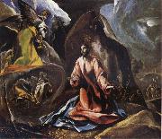 El Greco The Agony in the Garden painting